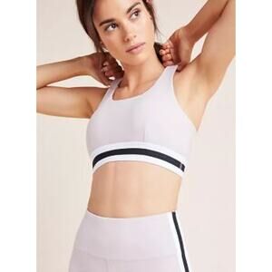 All Fenix Anthropologie Small Kyla Sports Bra Purple Crisscross Back Athletic